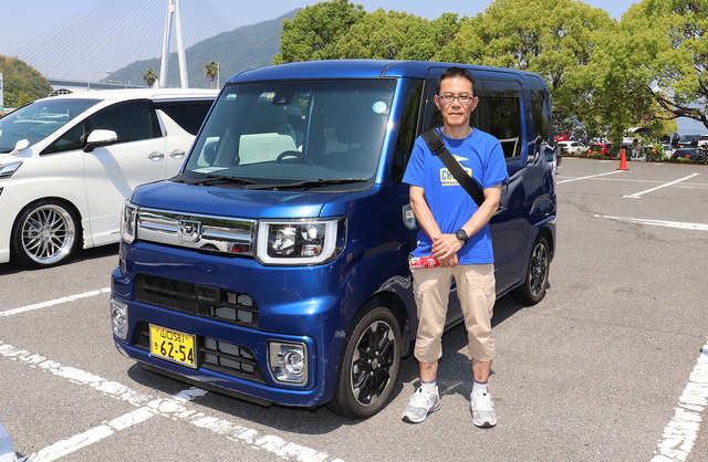 ダイハツ・ウェイク(オーナー:西村康利さん)。