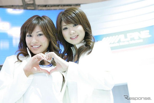 【東京オートサロン08】コンパニオン写真蔵…アルパイン その4
