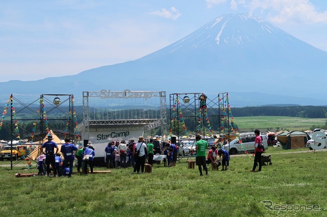 三菱 スターキャンプ2019 in朝霧