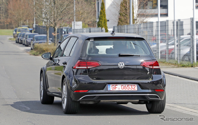 VW 謎の新型プロトタイプ(スクープ写真)