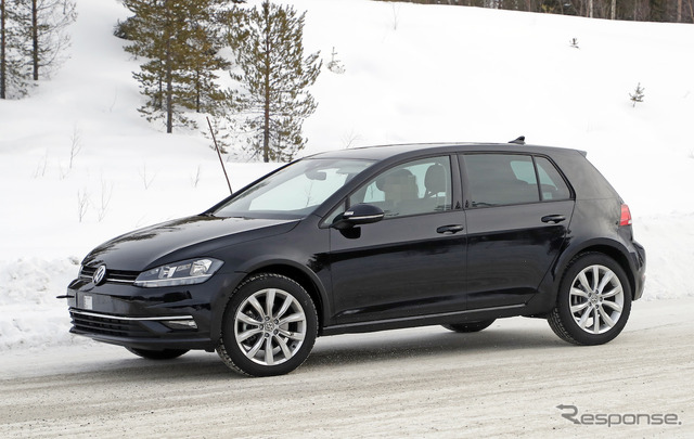 VW 謎の新型プロトタイプ(スクープ写真)