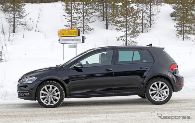 VW 謎の新型プロトタイプ(スクープ写真)