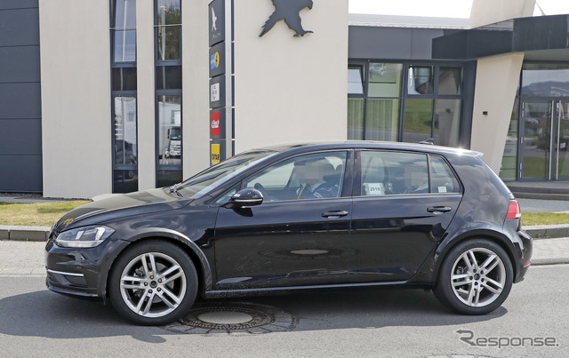 VW 謎の新型プロトタイプ(スクープ写真)