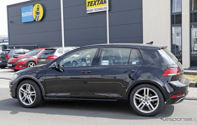 VW 謎の新型プロトタイプ(スクープ写真)