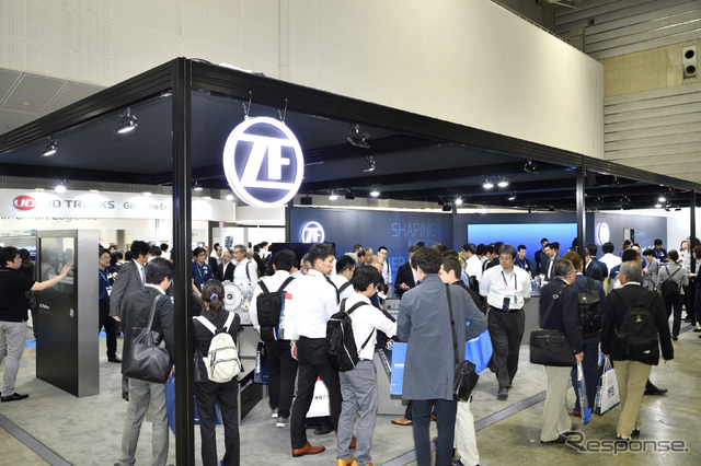 ZFブース(人とくるまのテクノロジー展2019横浜)