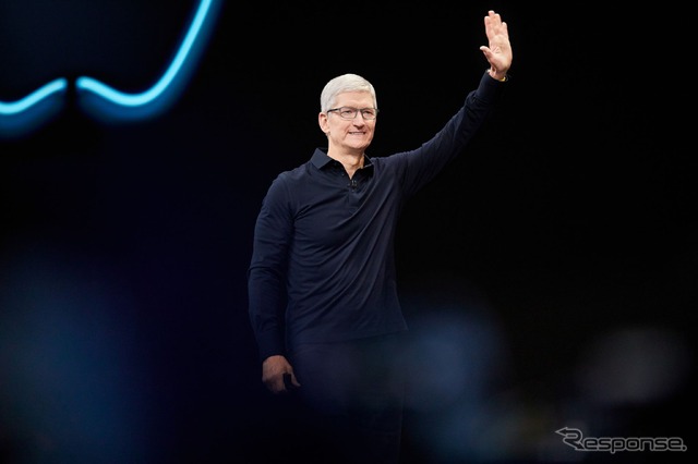 WWDC 2019に登壇したAppleのティム・クックCEO