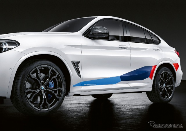 BMW X4M のMパフォーマンスパーツ