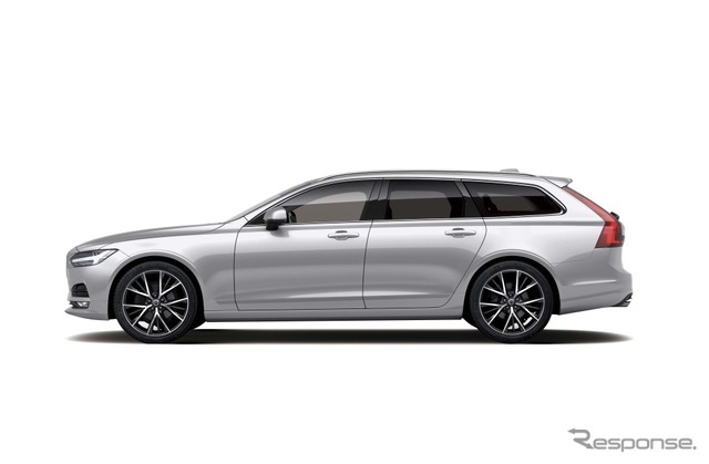 V90 D4 ノルディック エディション（ブライトシルバーメタリックｘブロンド）