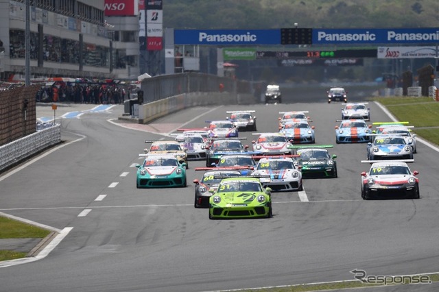 Porsche Carrera Cup Japan(参考画像)