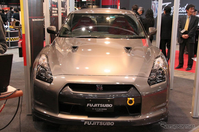 【東京オートサロン08】写真蔵…フジツボ GT-R