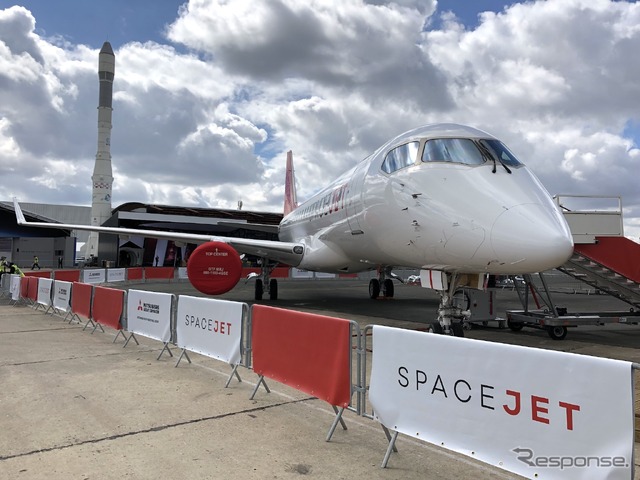 ミツビシ・スペースジェット(パリ航空ショー2019)