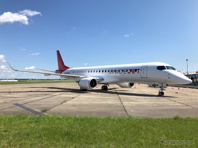 ミツビシ・スペースジェット(パリ航空ショー2019)