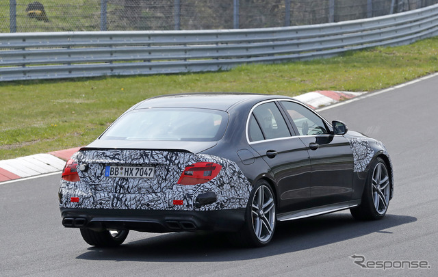 メルセデス AMG E63 改良新型スクープ写真