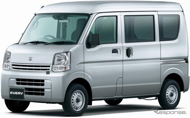 スズキ エブリイ PC スズキ セーフティ サポート装着車(シルキーシルバーメタリック)