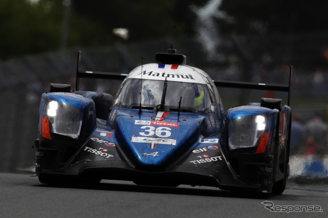 LMP2クラス優勝、#36 アルピーヌA470-ギブソン