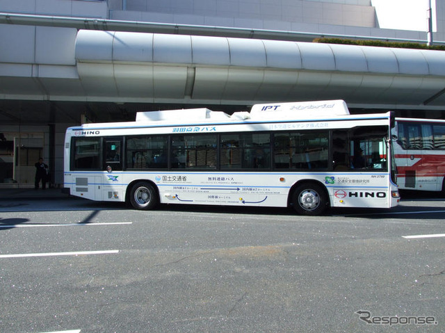 非接触給電ハイブリッドバス…羽田空港へ投入した理由