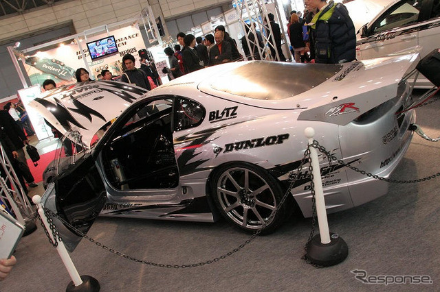 【東京オートサロン08】写真蔵…BLITZ スープラ