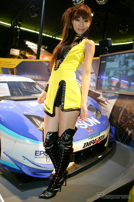 【東京オートサロン08】コンパニオン写真蔵…ダンロップ