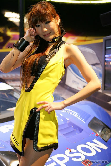 【東京オートサロン08】コンパニオン写真蔵…ダンロップ
