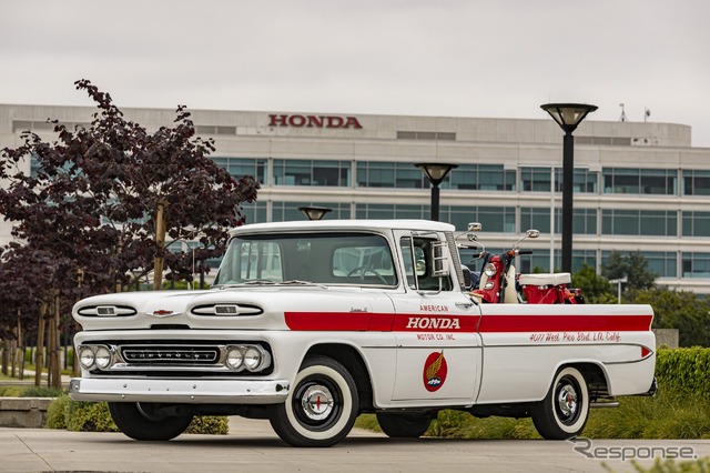 ホンダがフルレストアしたシボレー・アパッチ10(1961年製)