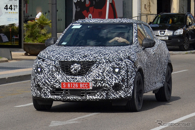 日産 ジューク 新型プロトタイプ スクープ写真