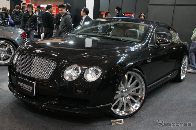 【東京オートサロン08】写真蔵…東洋 プロクセス / ベントレー コンチネンタルGT