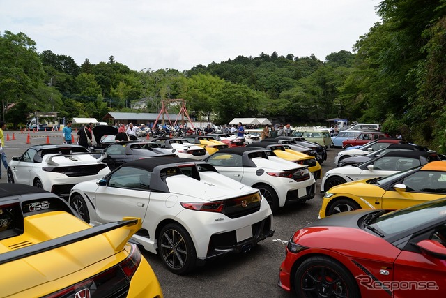 笠間稲荷神社　車の茅の輪くぐり