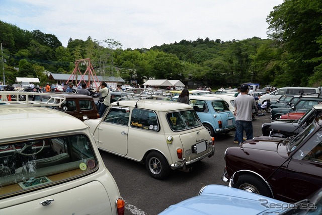 笠間稲荷神社　車の茅の輪くぐり