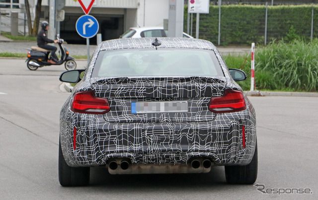 BMW M2 CS スクープ写真