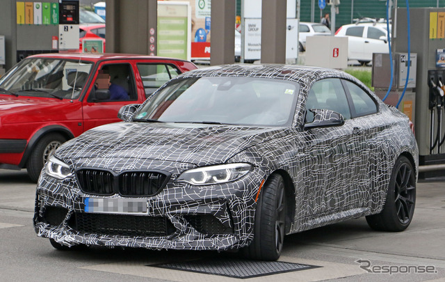 BMW M2 CS スクープ写真