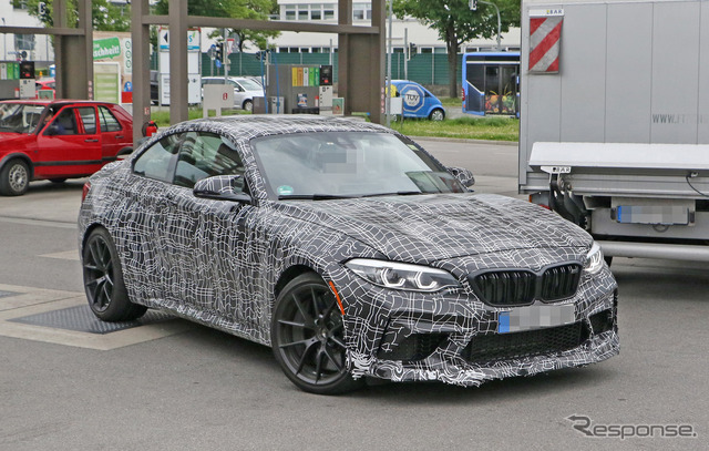 BMW M2 CS スクープ写真