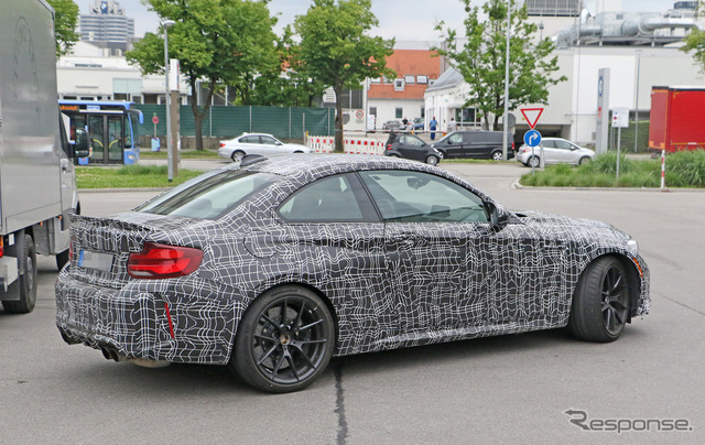 BMW M2 CS スクープ写真