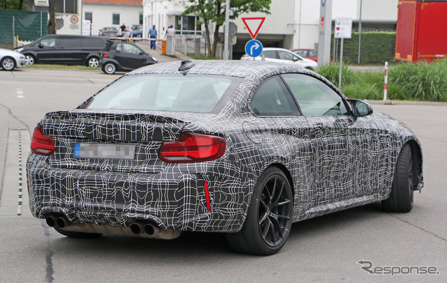 BMW M2 CS スクープ写真