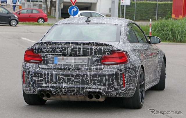 BMW M2 CS スクープ写真