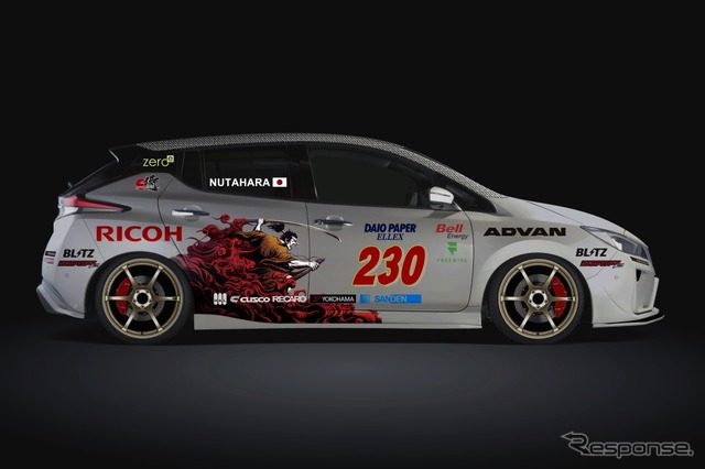 SAMURAI SPEED NISSAN LEAF e+ Pikes Peak Challenger