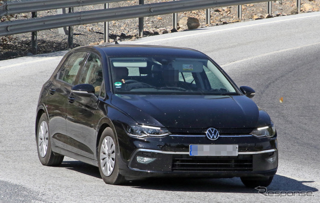 VW ゴルフ 新型(ゴルフ8)スクープ写真
