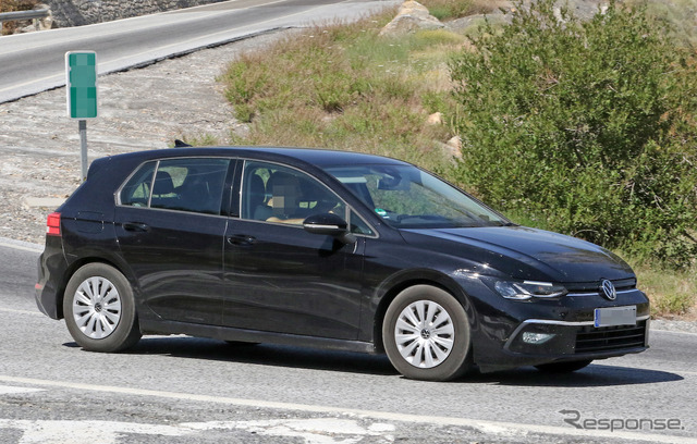VW ゴルフ 新型(ゴルフ8)スクープ写真