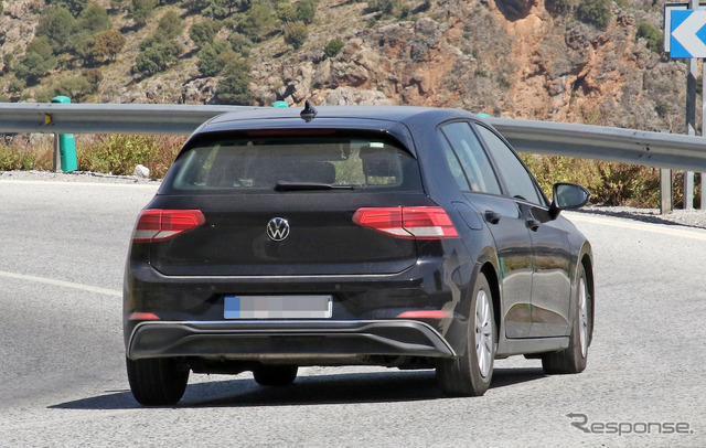 VW ゴルフ 新型(ゴルフ8)スクープ写真