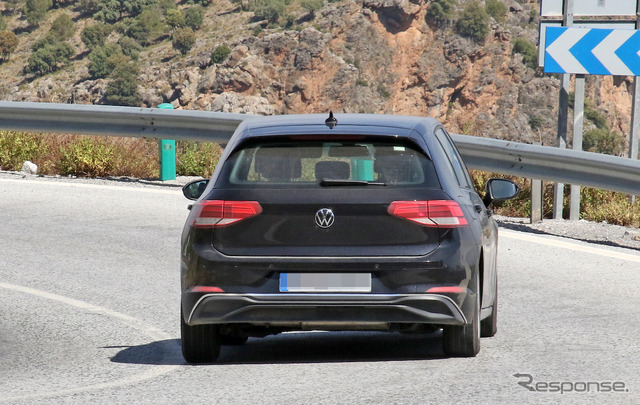 VW ゴルフ 新型(ゴルフ8)スクープ写真