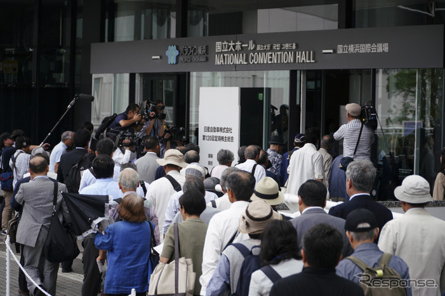 日産自動車の株主総会