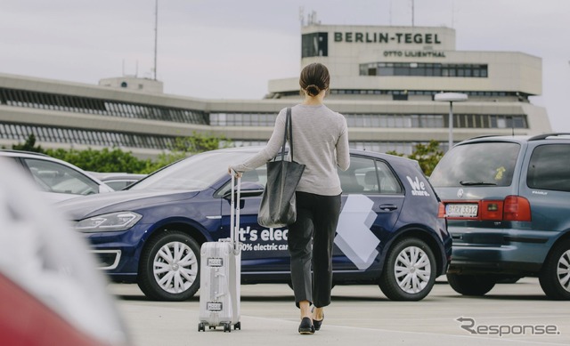 VWのEVだけのカーシェア「We Share」で利用できるゴルフe