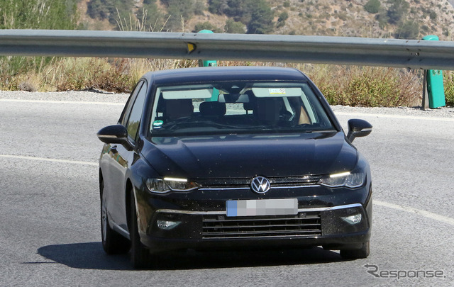 VW ゴルフ 新型(ゴルフ8)スクープ写真