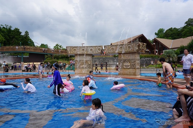 アドベンチャーリバー あばれ噴水