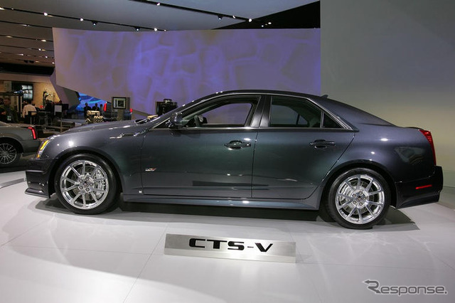 【デトロイトモーターショー08】写真蔵…キャデラック CTS-V