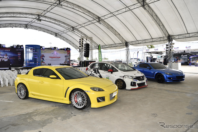 スーパーGTタイラウンドイベント広場