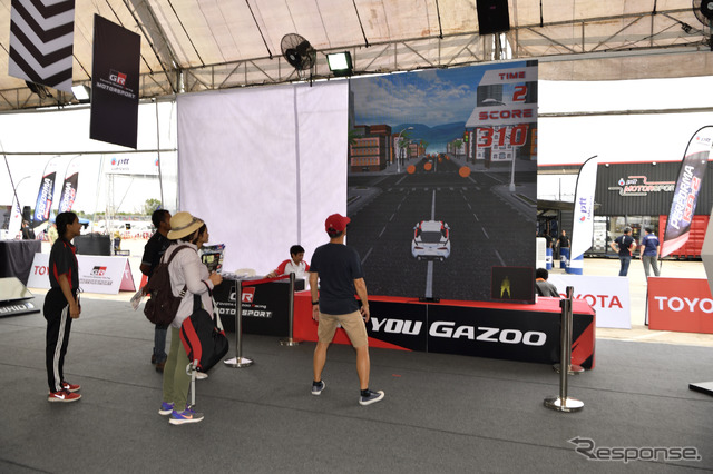 SUPER GT第4戦　イベント広場　GAZOO Racing