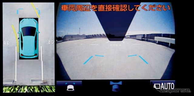 パノラミックビューモニター 全周囲&フロントビュー表示イメージ