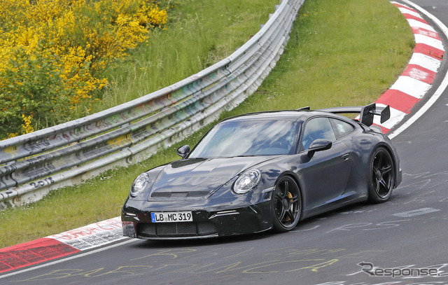 ポルシェ 911 GT3 新型 スクープ写真