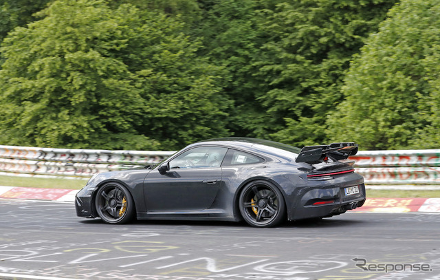 ポルシェ 911 GT3 新型 スクープ写真