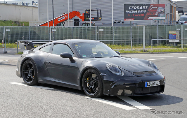 ポルシェ 911 GT3 新型 スクープ写真